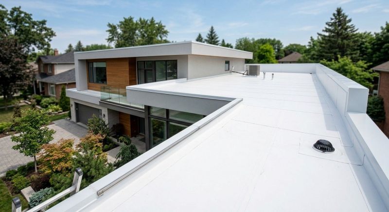 TPO Roof Installation in Fredericksburg, VA